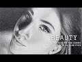 Pencil Sketch Of Girl | Easy Pencil Sketch Idea For Beginners | Not A Celebrity Portrait | #shorts