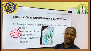 Top GCE 2026 Government Questions – Sure Exam Predictions