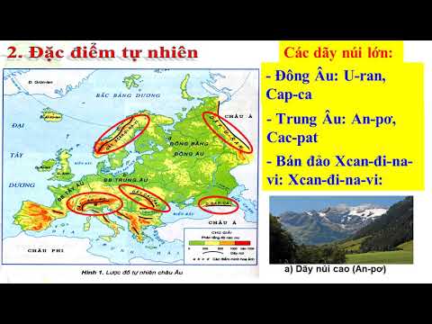 Tuần 22 - Địa lí - Bài: Châu Âu