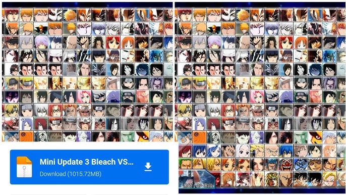 Bleach vs Naruto em Jogos na Internet