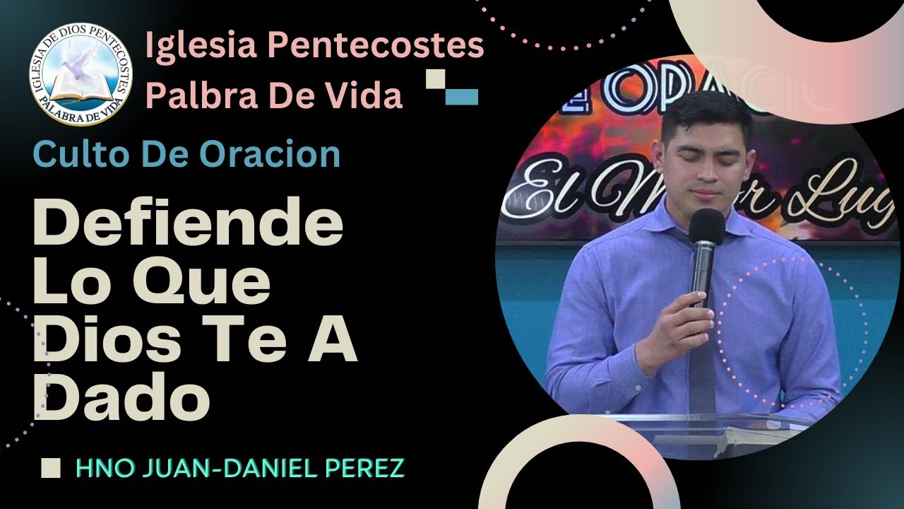 Defiende Lo Que Dios Te A Dado - YouTube