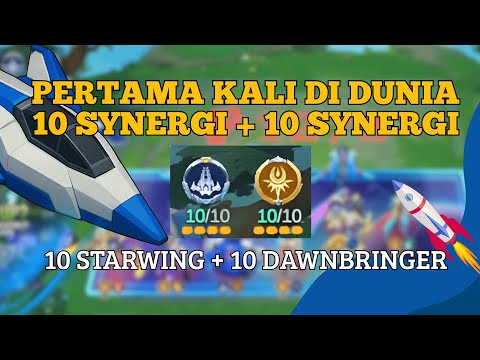 MAGIC CHESS GO GO - FIRST TIME IN THE WORLD AND IN THE AFTERNOON COMBO 10 SYNERGY + 10 SYNERGY