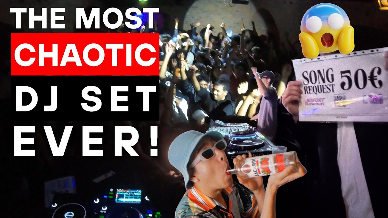 The Most Chaotic DJ Set Ever - YouTube