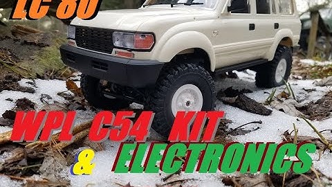 WPL RC C54 Kit And Electronics Pack , Onboard footage