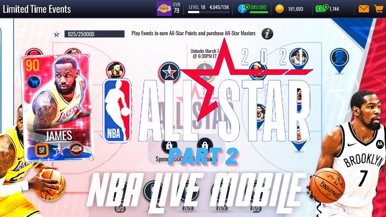 All Star 2021 Part 2 #NBA Live Mobile Season 5