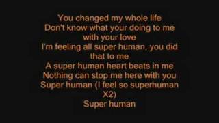 Superhuman W/Lyrics