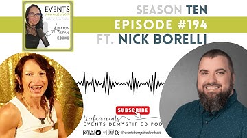 194: Behavioral Data, Ethical AI, and the Future of Event Experiences ft Nick Borelli #podcast