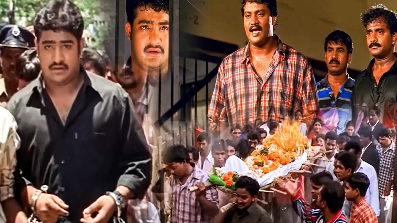 JR NTR Lost His Father Heart Touching Emotional Tollywood Telugu Movie Scene || 