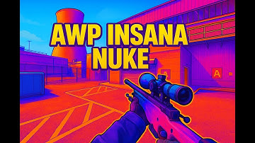 Iniciante no CS2, Mas AWP Foi Mortal! NUKE