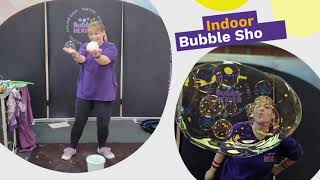 Bubble Entertainer - Bubble Shows - Kids Bubbleology Parties - Book for your Event or Party Today