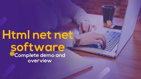 Html net net. complete demo video