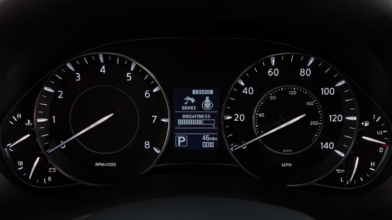 2019 Nissan Armada Instrument Brightness Control YouTube