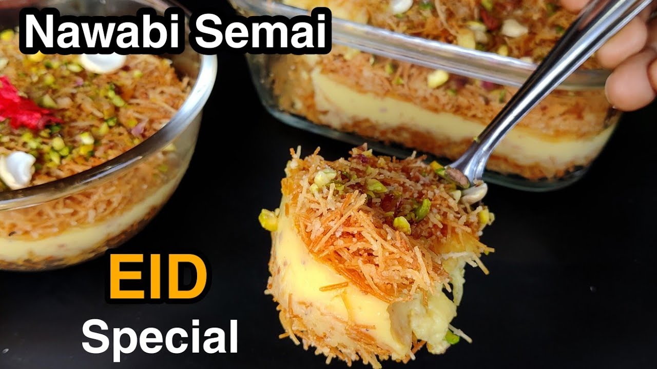 ரம்ஜான் ஸ்பெஷல் ஸ்வீட் | இதுவரை செய்திருக்க மாட்டிங்க | Nawabi Semai | EID Sweet 2022