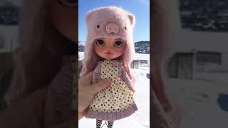 Blythe Icy custom doll ooak. Кастом куклы Айси. Видеообзор на куклу.