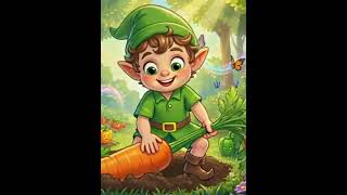 Little Elf Learns Vegetables Names for Kids | Fun Learning Video