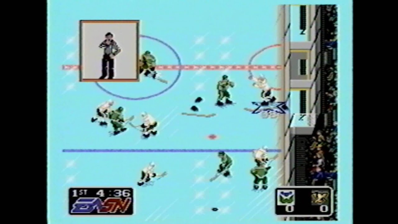 Jeu Vidéo EA Hockey Sur Sega Megadrive - Version PAL FR - Sans Notice