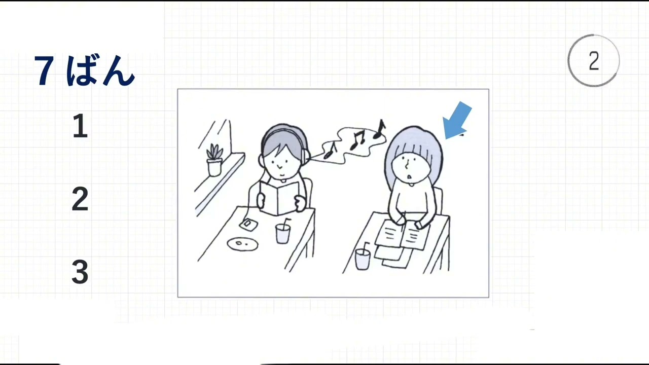 N5, listening mondai 3/4(part 5),for JLPT/NAT exam