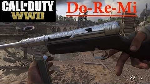 Heroic MP40 Do-Re-Mi 2 Gameplay (Call Of Duty WW2)