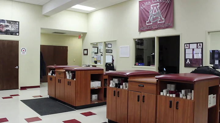 Alma College Cheer's Athletic Trainer: Brady Hopkins