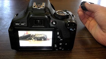 How To Use Remote on DSLR