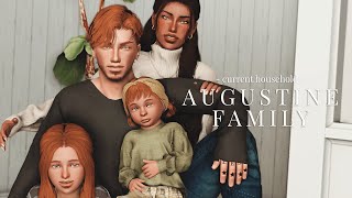 meet the augustine family! ✧.* the sims 3: current household #2