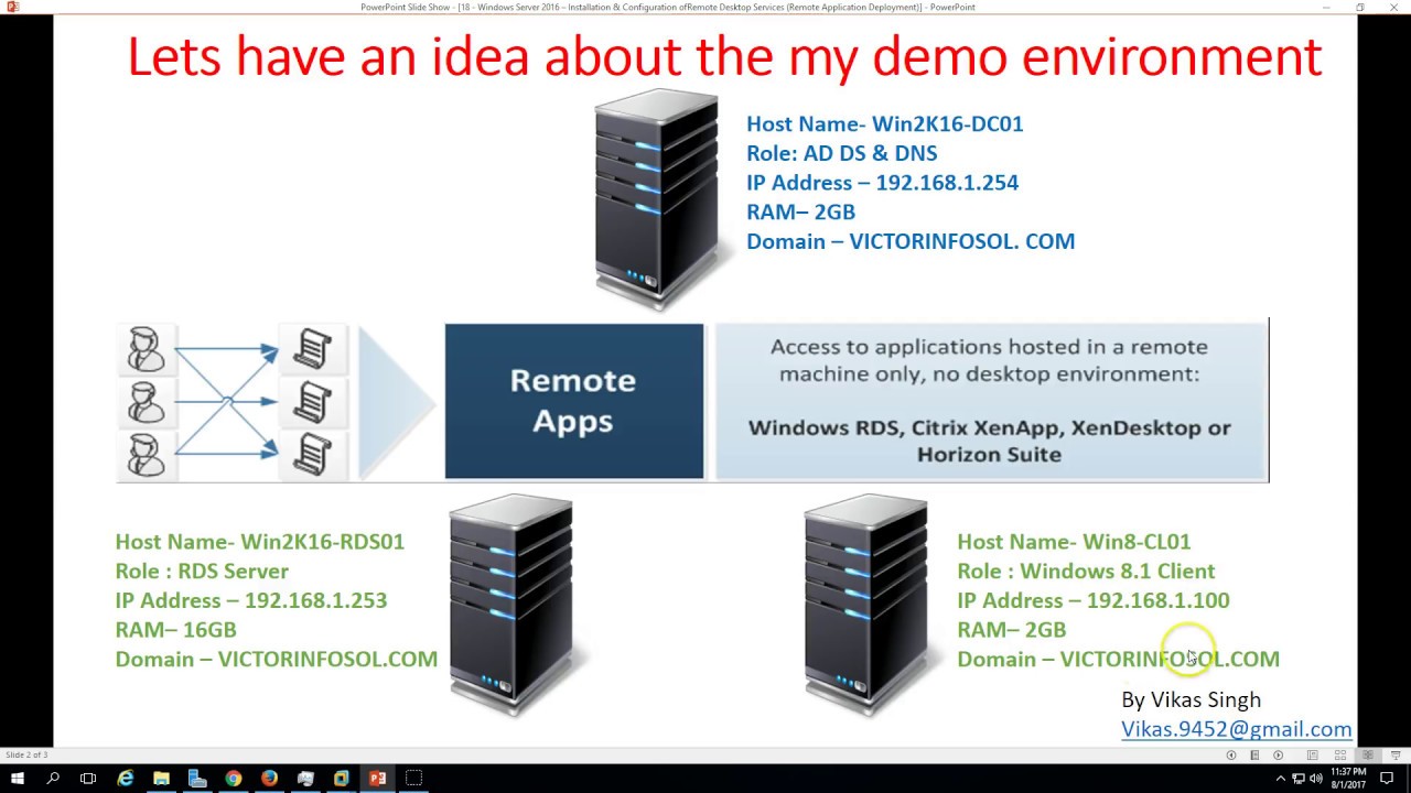 Update 18 - Windows Server 2016 - Installation \u0026 Configuration of Remote Desktop Services Remote Applicatio