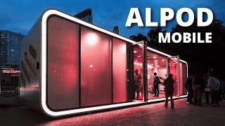 MODULAR & LUXURIOUS! This Futuristic Alpod Mobile Home Will Blow Your Mind