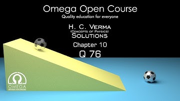 H. C. Verma Solutions - Chapter 10, Question 76