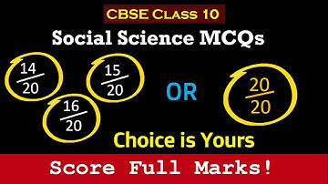 700+ Social Science MCQs Class 10  I CBSE 10th I 700+ MCQ I Full Video Links in the Description 💯🔥💥