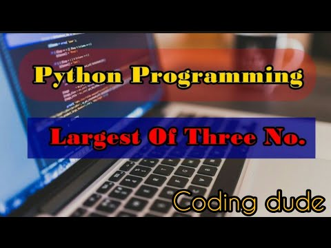 Python program to print greatest among three numbers in 1min ||