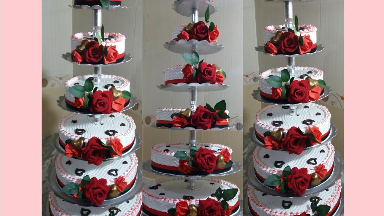 طريقة تحضير بياس مونتي أو كيكة طبقات للأعراس بكريمة الشانتي فخمة وسهلة.