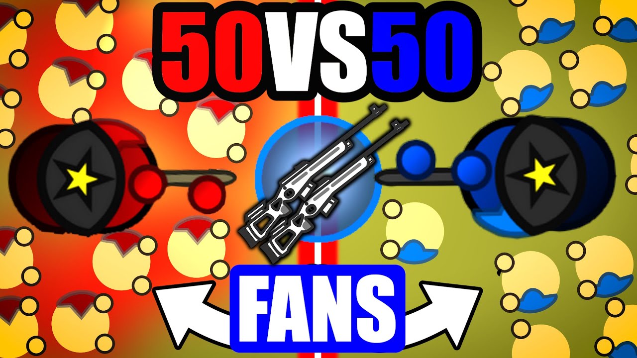 LIVE 50v50 with Viewers in Surviv.io!