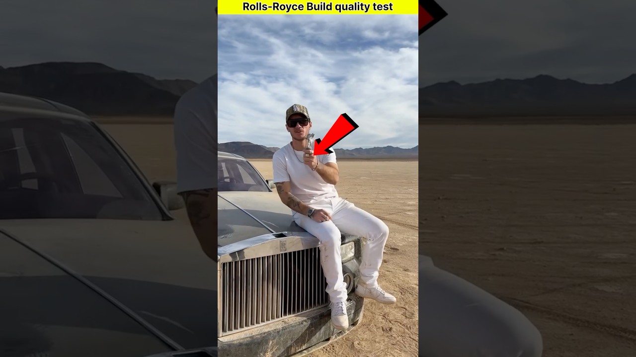 Rolls Royce build quality test 🤯😳 | Suneel Rider 