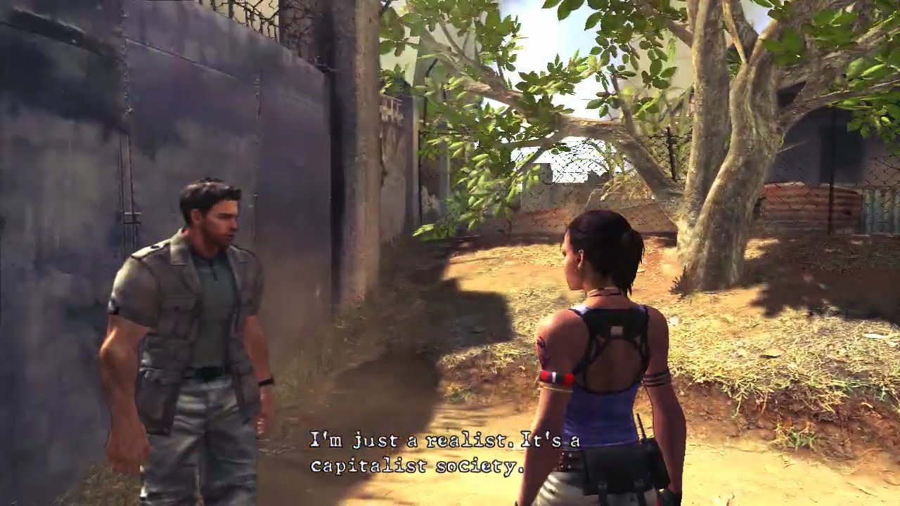Resident Evil 5 Hidden Conversation with Sheva