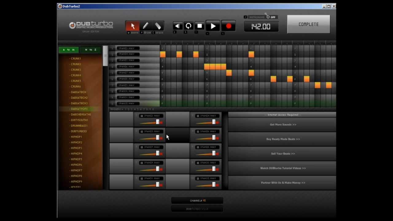 Beat Maker Software - DubTurbo 2.0 LIVE Dubstep Demo - How To Make ...