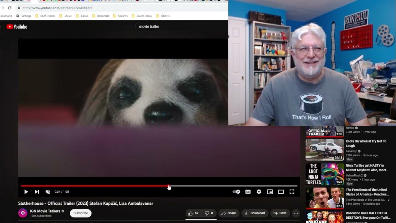 A Screenwriter's Rant: Slotherhouse Trailer Reaction - YouTube