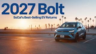 The Bolt is Back — 2027 Chevy Bolt RS Walkaround | SoCals Best-Seller is here for a Limited Run
The Chevy Bolt is BACK — and if youve been waiting for it, this is your moment. The 2027 Bolt RS is a limited-run return of Southern Californias best-selling EV, built for the way SoCal actually drives: Belmont Shore to PCH, beach days to weekday commutes, all on a single charge.
Sherline Castillo walks you through the first-ever Bolt RS at Belmont Shore Beach, covering everything thats new for 2027: sportier RS styling, a redesigned interior, faster charging, and the standard NACS port that opens up Tesla Superchargers and the wider DC fast-charging network. With limited inventory and SoCal demand running hot, the message is simple — when its at your dealer, dont wait.
Whats new on the 2027 Bolt RS:
- EPA-estimated 262 miles of all-electric range
- 10%–80% in about 25 minutes on DC fast charging — 2.5x faster than the previous Bolt
- Standard NACS charge port + 150kW+ DC fast charging compatibility
- 11.3 diagonal infotainment touchscreen + 11 Driver Information Center
- First-Ever RS treatment: unique grille, Gloss Black roof rails, Black 17 wheels, RS badging
- Evotex seating with Red stitching and multi-color ambient lighting (standard on RS)
- 20+ standard safety & driver assistance features, including Chevy Safety Assist
- MSRP As Shown: $35,685
Why the Bolt RS makes sense for SoCal: 262 miles is more than enough for a daily Long Beach-to-LA round trip, a weekend run up the coast, or errands through the South Bay — without ever stopping for gas. And with a standard NACS port, youre plugging in at the chargers you already pass on PCH and the 405. Its the EV that already won over Southern California once — and the limited-run 2027 RS is the version SoCal drivers have been asking for.
See the 2027 Bolt RS in person at one of 44 SoCal Chevy dealers across Southern California — and because this is a limited run with strong SoCal demand, check inventory early.
👉 Find your closest dealer & schedule a test drive: https://socalchevy.com
Together, lets drive.
#ChevyBolt #2027ChevyBolt #BoltRS #BoltIsBack #LimitedRun #ChevyEV #ElectricCar #EV #NACS #TeslaSupercharger #SoCalChevy #SouthernCalifornia #BelmontShore #LongBeach #PCH #ChevySafetyAssist #togetherletsdrive
—
Disclaimers: EPA-estimated electric range based on GM testing; your range will vary based on driving conditions, weather, terrain, accessory use and how you drive and maintain your vehicle. Charging times vary based on charger output, battery temperature, and state of charge. Always use a charger compatible with your vehicles charge port. Safety or driver assistance features are no substitute for the drivers responsibility to operate the vehicle in a safe manner. The driver should remain attentive to traffic, surroundings and road conditions at all times. Visibility, weather and road conditions may affect feature performance. Read the vehicle Owners Manual for important feature limitations and information. MSRP excludes tax, title, license, dealer fees and optional equipment. Dealer sets actual price. See dealer for details. The Bolt is Back — 2027 Chevy Bolt RS Walkaround | SoCals Best-Seller is here for a Limited Run