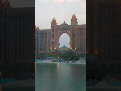 #shorts l The Palm Monorail | Travel Across the Palm Jumeirah, Dubai l Dubai Vlogger l DXB Couple