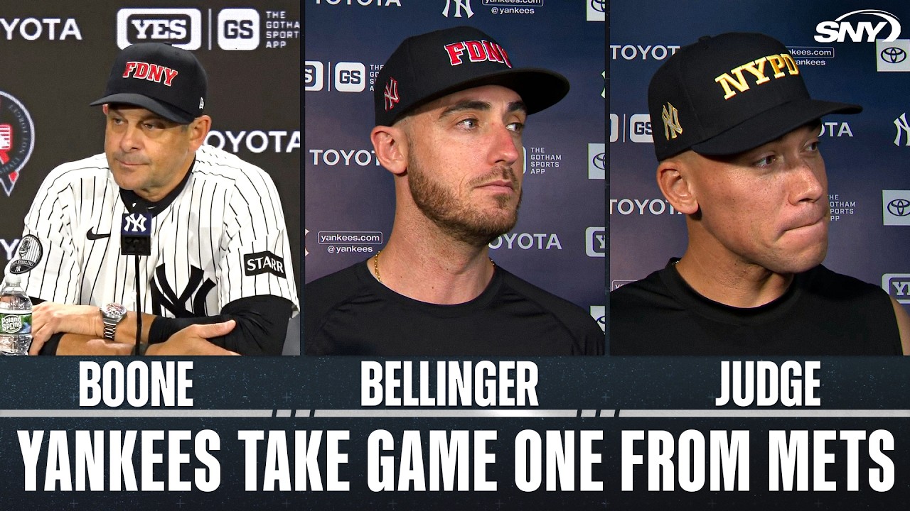 Aaron Boone, Yankees talk win over Mets and importance of playing on 9/11
