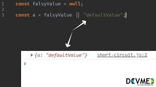 JavaScript Pills: short-circuit evaluation