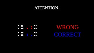 Unified English Braille, Video 3: Capitalization & Spelling (Part 2: The Grade 1 Sign)