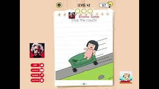 Brain test 5 level 42 Full Guide Walkthrough Solution