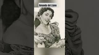 Amanda del Llano Época de oro del cine mexicano #historia #méxico