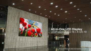 Calibre LEDFusion A120-18/A163-18 All-in-One LED Display
