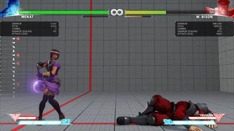 MENAT VTRIGGER JUMP COMBO ( with inputs)