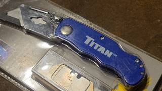 Titan Tools Folding Utility Knife Review