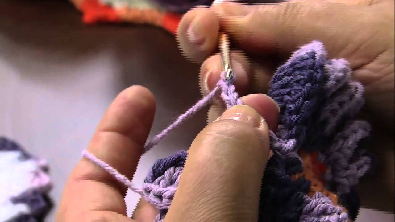 Mulher.com 31/01/2014 Maria José - Tapete jardim