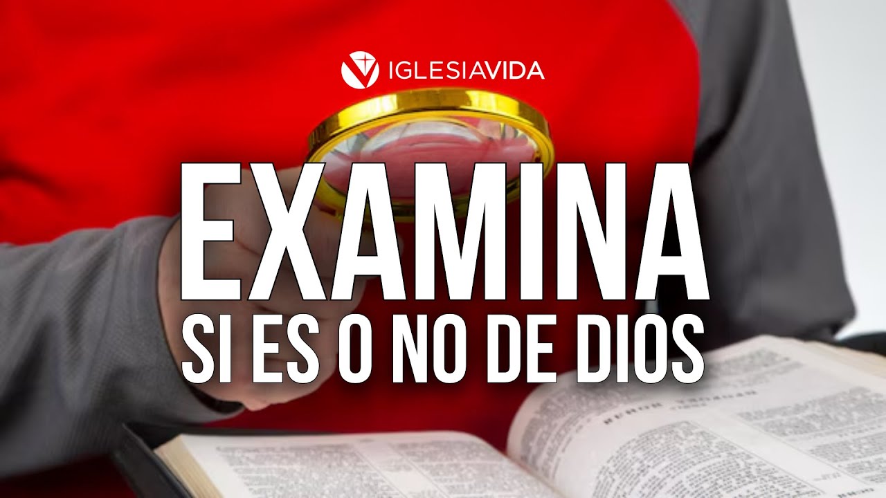 Examina Si Es o No Es De Dios - Dr. Carlos Andrés Murr - 4k