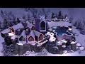 Winter spa resort | No cc | The sims 4 | Stop motion | the sims 4 spa day resfresh