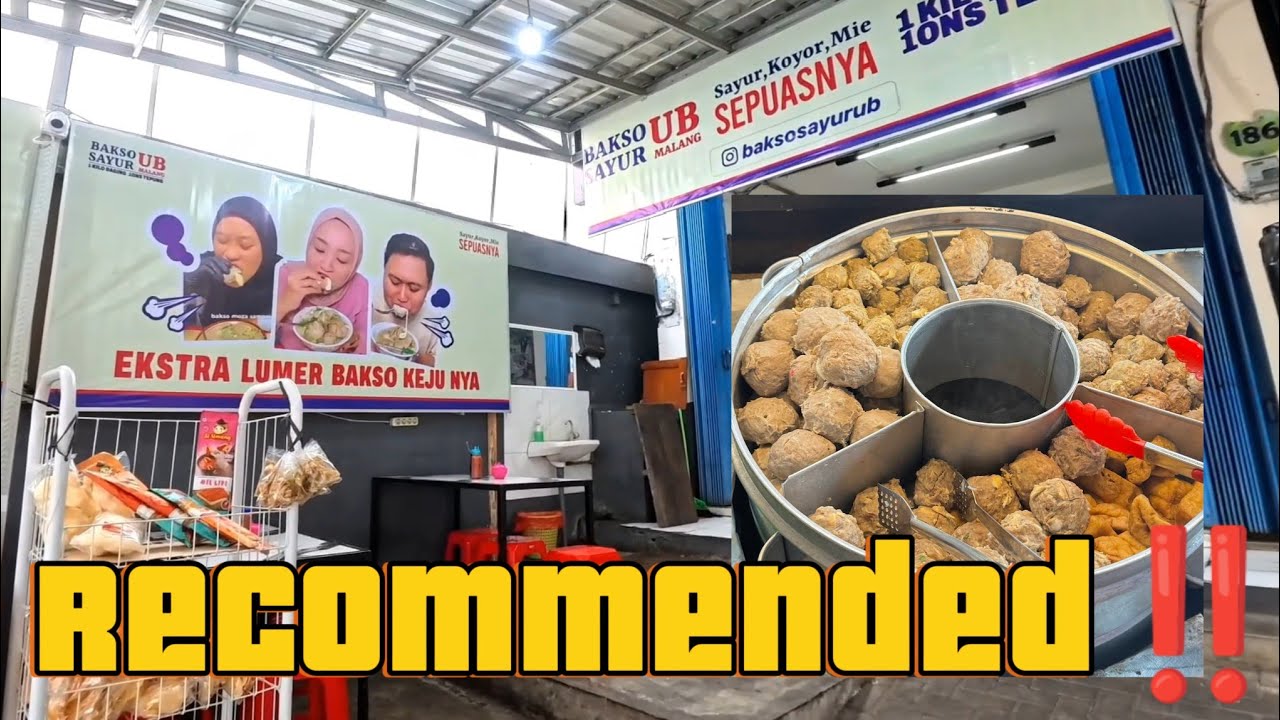 BAKSO SAYUR UB MALANG | AMBIL SAYUR KOYOR DAN MIE SEPUASNYA  | CABANG KOTA BATU